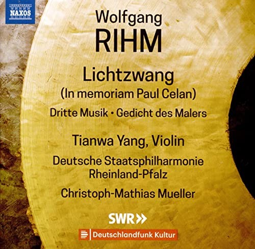 8573812 Various Artists Wolfgang Rihm: Music For Violin and Orchestra Vol.1 CD