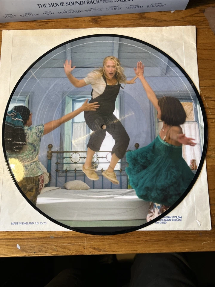Mamma Mia! Here We Go Again : OST picture Disc HMV LTD NO 771 (ABBA) 2018 - Image 3 of 4