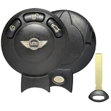 Oem 06-2014 Mini Cooper Smart Key Fob Remote Fob IYZKEYR5602 Uncut blade