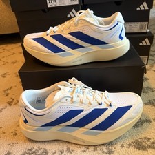 Adidas ADIZERO EVO SL EXO SUEDE White Royal Blue KZ9007 Running Men s NEW