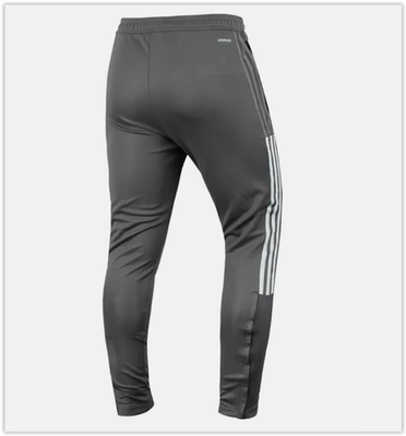 NWT SEALED Adidas Tiro 21 ZIP POCKETS Grey Track Soccer Training