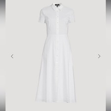 Theory Good Linen Shirt Dress