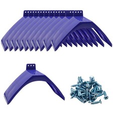 MODUODUO Pigeons Rest Stand with Screws 10 Sets Plastic Bird Perches for blue