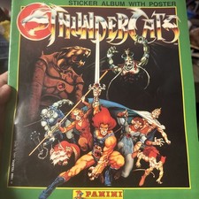 ThunderCats Panini Album Sticker Comics 1986 NO Poster Incomplete USA Print