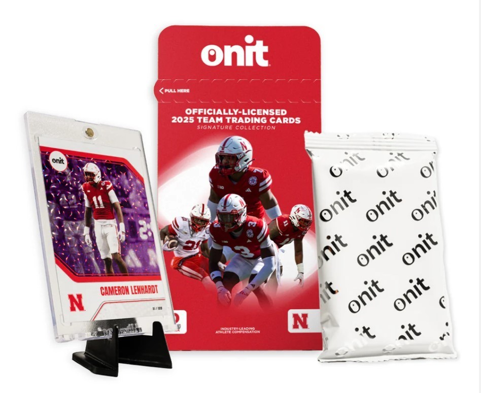 🏈2025 Cornhuskers ONIT University of Nebraska Football Pick your single card 🏈