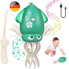 TOP Electric Dancing Octopus Toy,Oktopus Krabbelspielzeug, Tanzender Oktopus LED