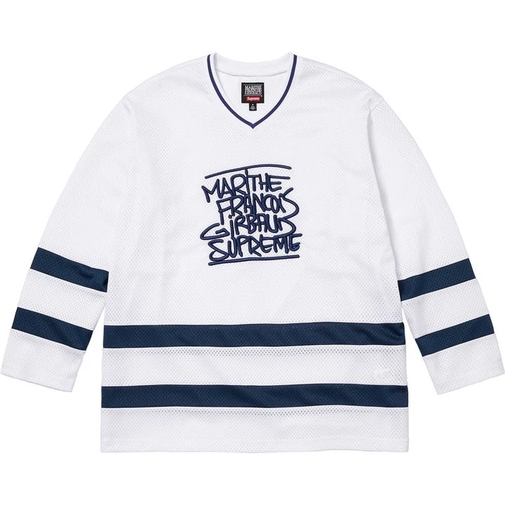 Supreme®/Marithé + François Girbaud Hockey Jersey White⚪️