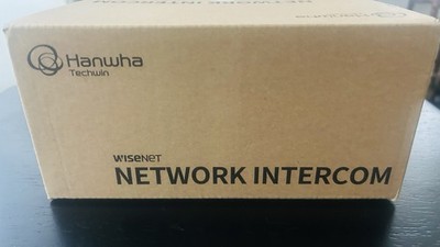 Hanwha WiseNet TID-600R Network Intercom New in Box