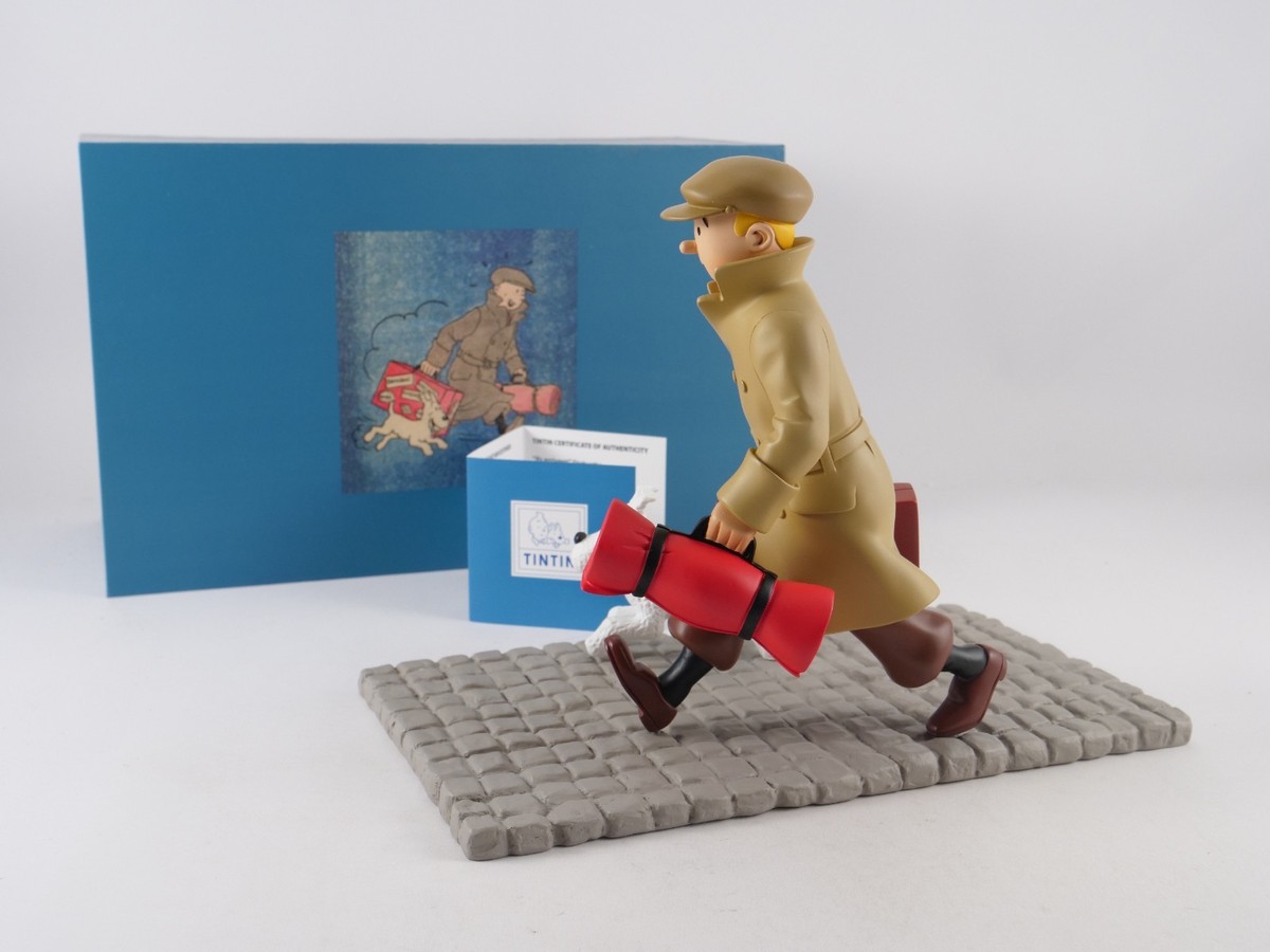 Figurine Tintin Et Milou – 10 Cm En PVC – Collection Neuve Sous Blister !