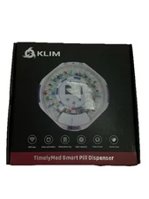 KLIM Smart Automatic Timed Pill Dispenser Machine w/Alarm, WiFi App (Opened Box)