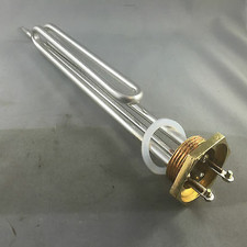 HOT WATER ELEMENT STAINLESS STEEL HEATER WATER BOILER 2400W  1 1/4" BSP