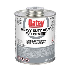 Oatey 31105, 32 oz, Gray, 32 Ounce PVC Cement
