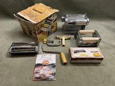 Imperia Pasta Maker Machine SP-150 Heavy Duty Stainless Steel Made in Italy