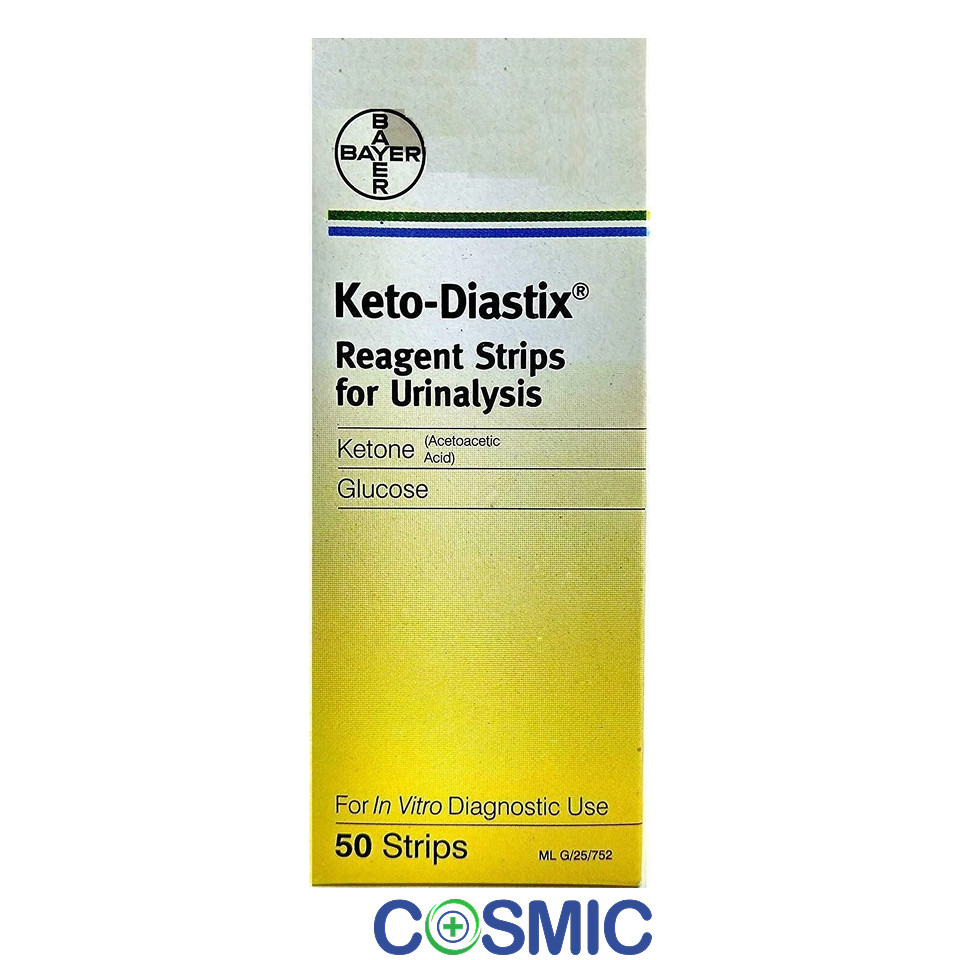 Keto - Diastix Reagent Test Strip 50pcs  New