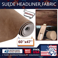 Auto Suede Headliner Fabric Foam Backed Easy Recover Car Roof Trunk Lining 3mm