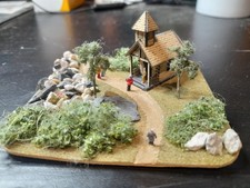 Bierdeckel Diorama Wanderweg zur Kapelle Maß...