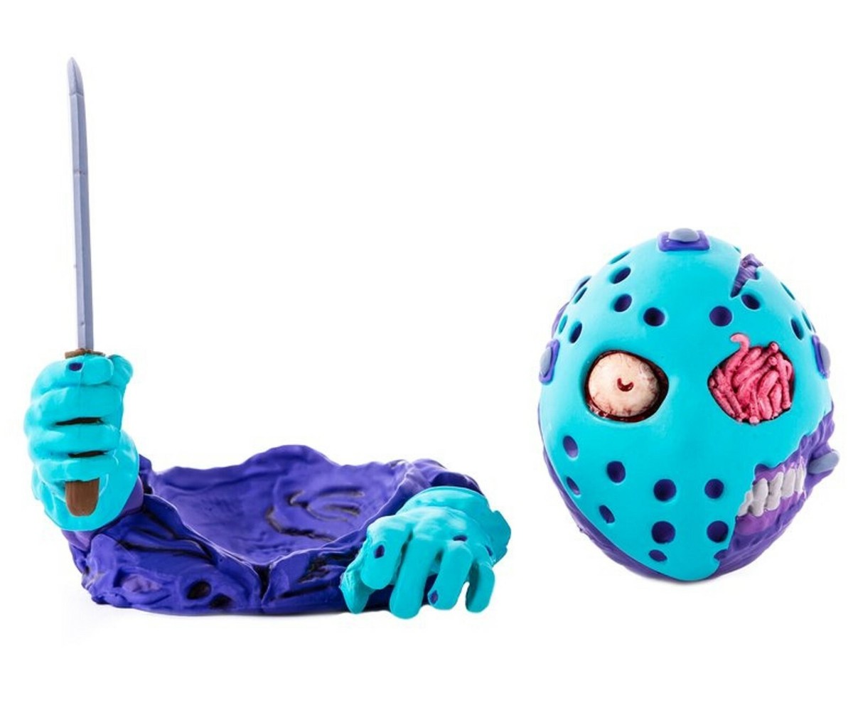 Jason Voorhees Mondoids Vinyl Figure Blue NES 8-Bit Designer Con