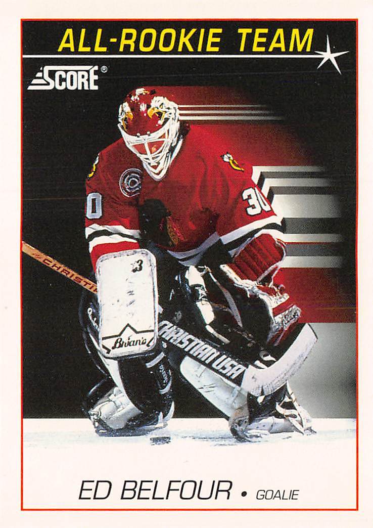 1991-92 Score American #348 Ed Belfour