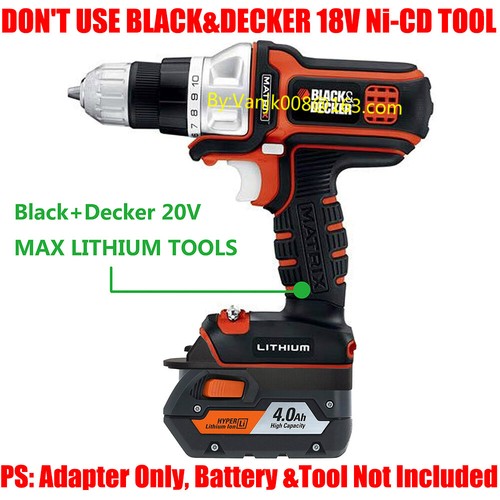 1x Ridgid 18V Li-Ion Battery Convert To 