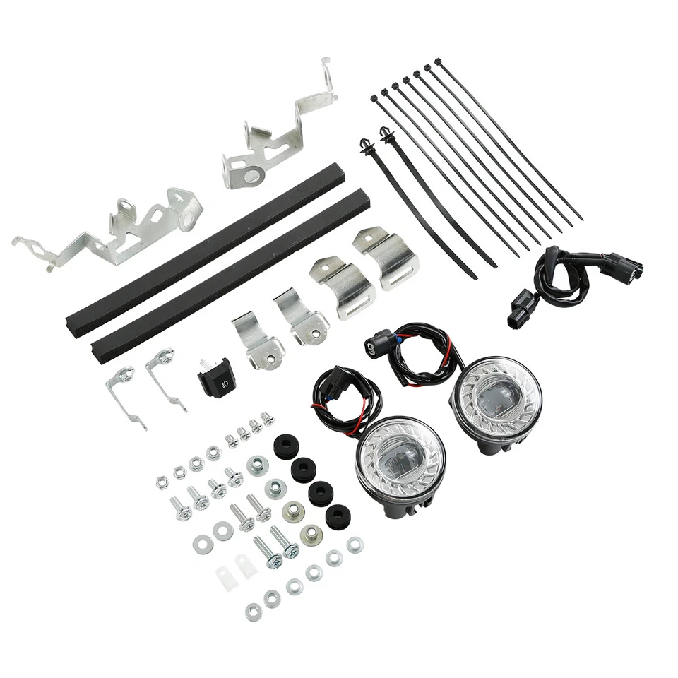 Luces antiniebla LED con kit de accesorios aptas para Honda Goldwing 1800 GL1800 2018-2025 EE. UU. Foto 4 de 4