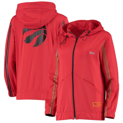 New Original Toronto Raptors Qore Women's Everyday Team Full-Zip Jacket - Red
