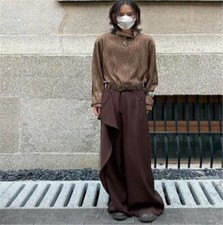 Men's Casual Retro Spring Performance Pants Loose Japanese Cargo Design Trousers