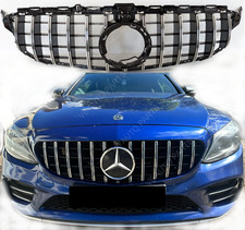 For Mercedes Benz C-Class Front Bumper Sport Grille W205 GT C43 Estate 2018-2020