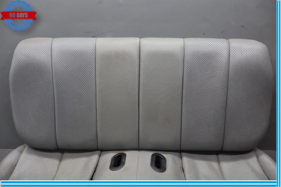 Asientos traseros 90-95 Mercedes R129 500SL cuero Palomino con cinturones de seguridad OEM Foto 4 de 4