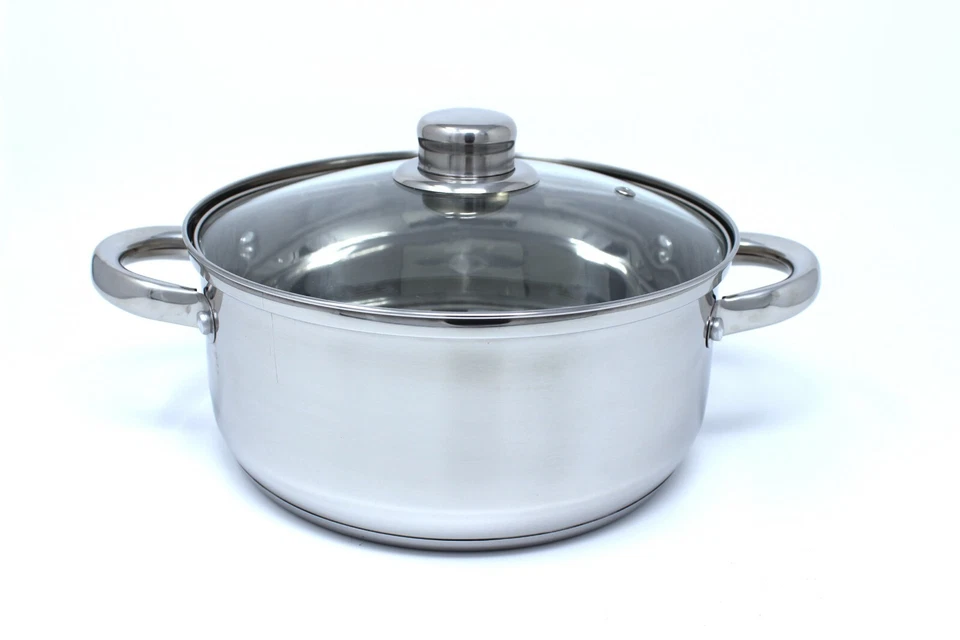 CONCORD 7-Piece Stainless Steel Cookware Set, includes Pots and Pans - Image 4 of 4