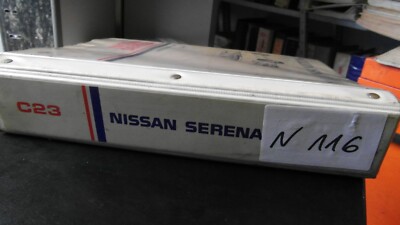 Nissan Wartungsanleitung Handbuch Serena C 23 BAnd 1 Motor