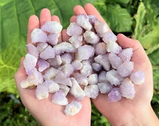 MINI Spirit Quartz Clusters / Sprit Quartz Point Lots (Cactus Quartz Crystals)