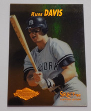 1995 Select Certified Mirror Gold Russ Davis Card #104
