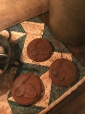 Primitive Bunny Rabbit Peg Hanger Ornament Homestead Country Spring Bowl Filler