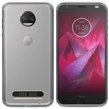 Premium Real Soft Slim TPU Protective Case for Motorola Moto Z2 Force XT1789 US