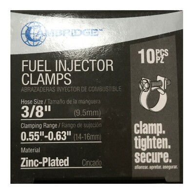 30-Pack 3/8 In 14-16 Mm Fuel Injection Gas Line Hose