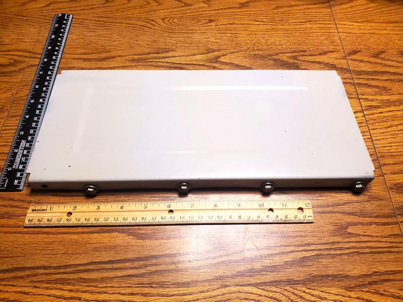 Delta Rockwell 6" X 48'' Belt sander Rear cover plate guard + Securing Strips !!