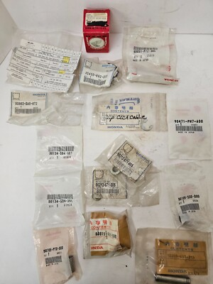#ad #ad Lot of 40 Honda Parts $99.99