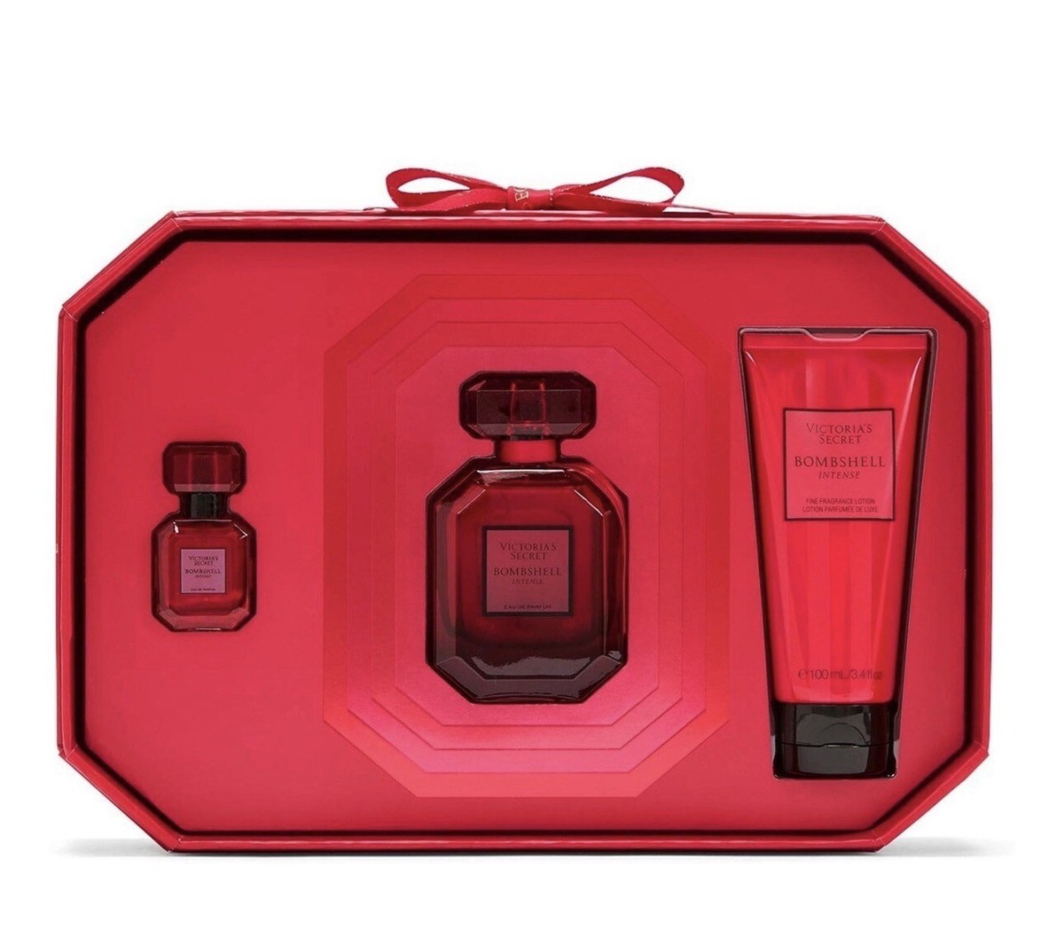VICTORIA'S SECRET Bombshell Eau de 50ml 3-Piece Gift Set Brand New