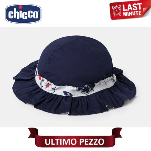 Cappello Bambina Chicco Originale estivo primaverile Blu 18 mesi/ 2 anni |  eBay