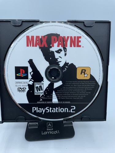 Max Payne (Sony PlayStation 2 PS2) *GAME DISC ONLY - TESTED - BLACK LABEL* - Picture 4 of 4