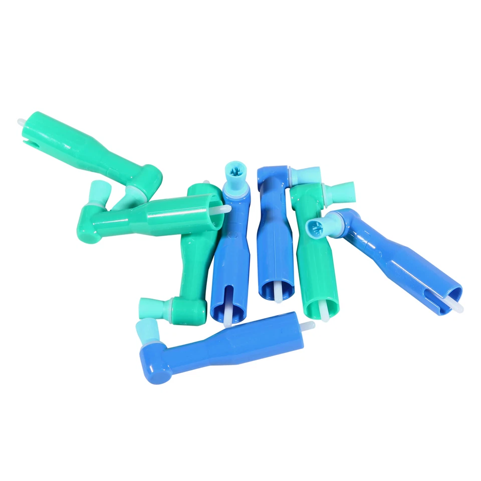 Dental Disposable Prophy Angles Cups Contra Angle Blue Green 100-1000pcs DS - Image 3 of 4
