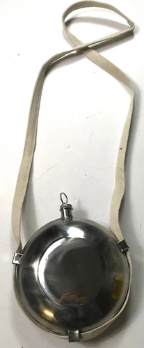 CIVIL WAR US UNION CS CONFEDERATE SMOOTH ROUND CANTEEN