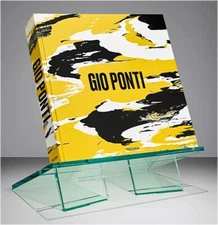 TASCHEN XXL ACRYLIC UPRIGHT BOOKSTAND for EXTRA LGE HEAVY BOOKS ~ CRYSTAL GREEN