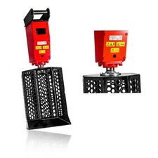 Koparka Kosz sitowy z silnikiem Hardox Wiertło ziemne Łuparka stożkowa