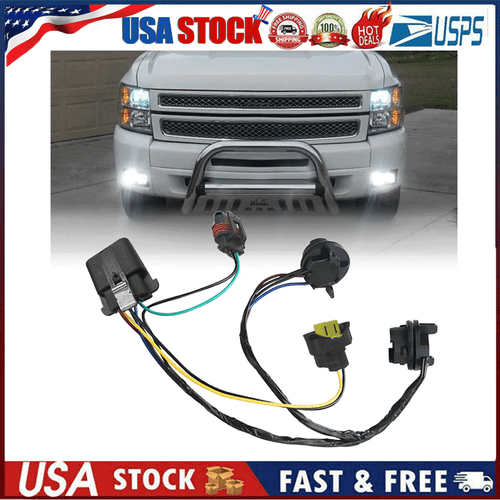 2PCS Headlight Wiring Harness FOR 2007-2013 Chevrolet Silverado 1500 HD 25962806 - Picture 12 of 12