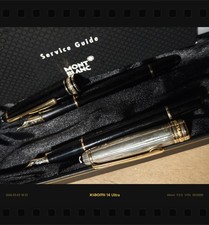 MONTBLANC   Solitaire Faden Doue FÜLLER 925 Silber 144 und Meisterstück 144/145!