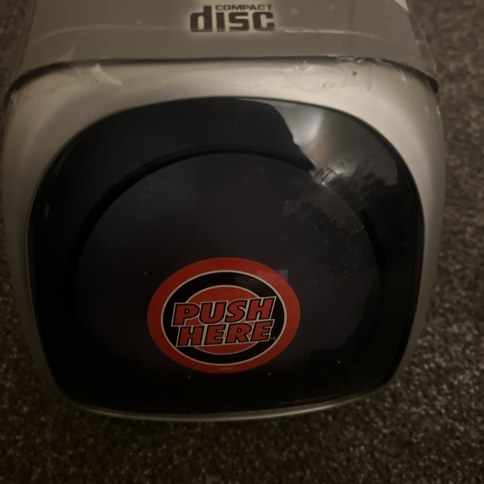 Fellows 60 Disc Slide Out DVD/ CD Storage Case Push Open Desktop Holder Vintage