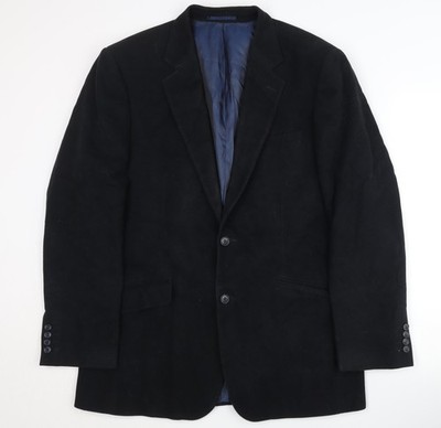 Anzugjacke Herren UK Größe 42 John Lewis Regular Schwarz