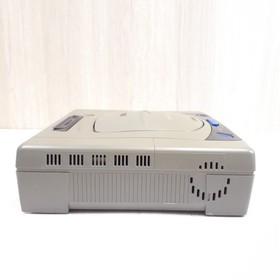 Sega Saturn Japanese Gray Console with 2 controllers, 6 games & cables NTSC-J