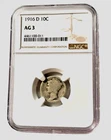1916-D Mercury Dime NGC 10C AG 3- KEY DATE RARE